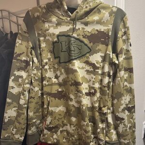 Nike Women's Olive Camo Hoodie